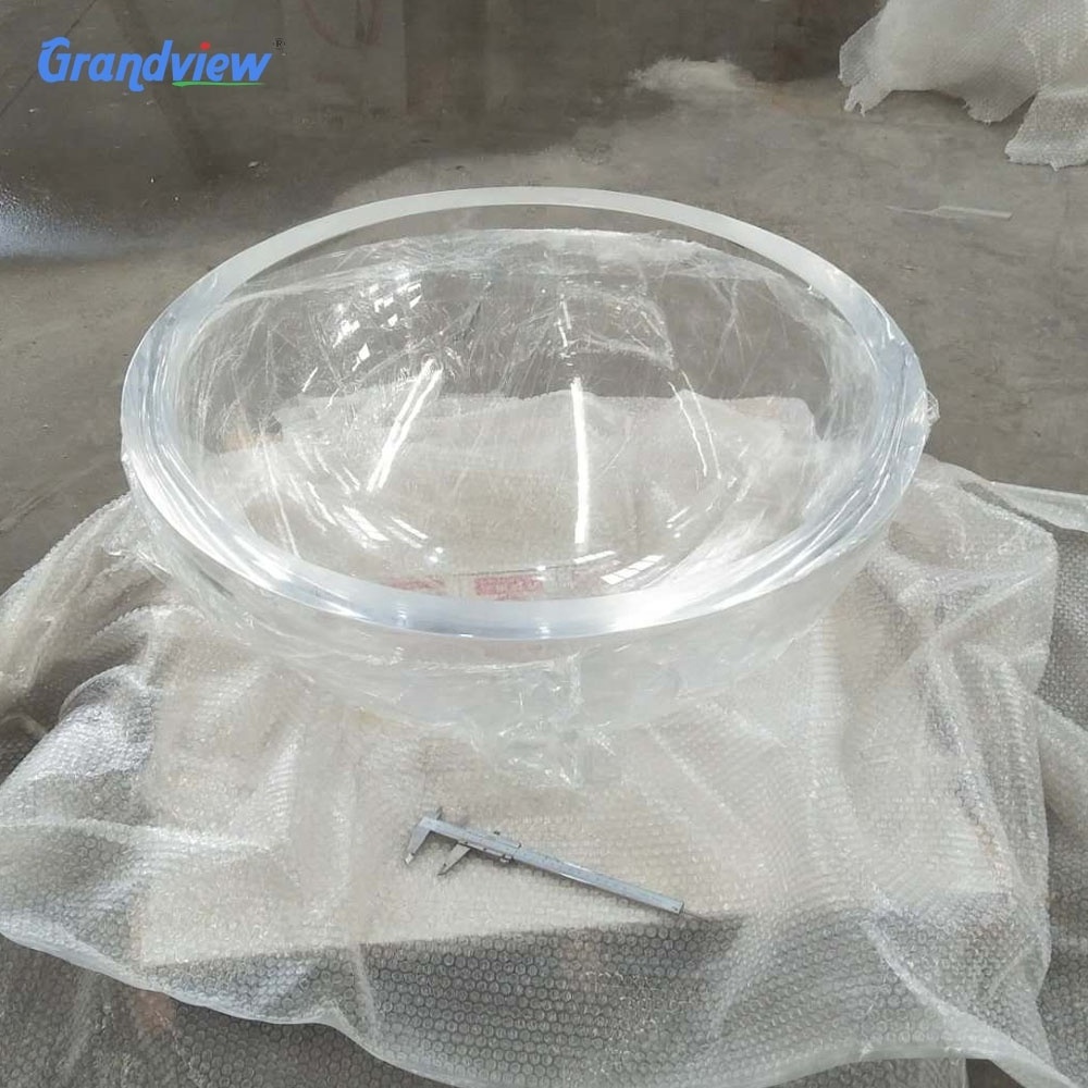 clear acrylic large plastic hemisphere dome acrylic windows underwater acrylic