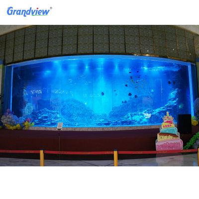 Outdoor Fish Tank Aquarium Large Acrylic Plastic Aquariums & Accessories Sustainable Pack Plastic Transport Alive Fish Aquarium