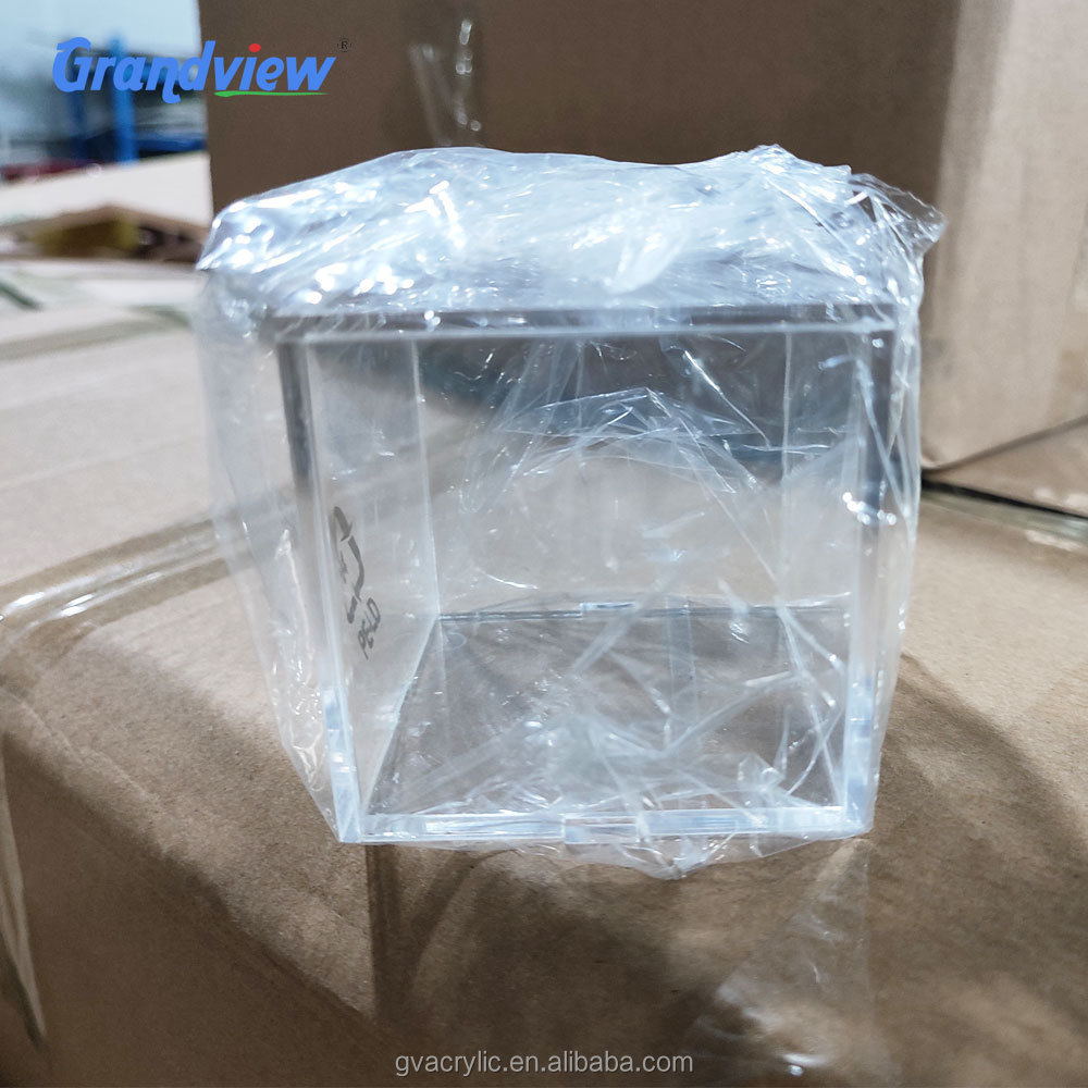 Customized Acrylic  boxes with lids  acrylic jewelry box