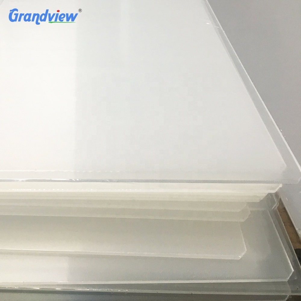 Grandview 2mm 5mm 6mm 9mm 20mm 18mm 2 Inch Thick Clear Uv Printing Cast Acrylic Sheet Price