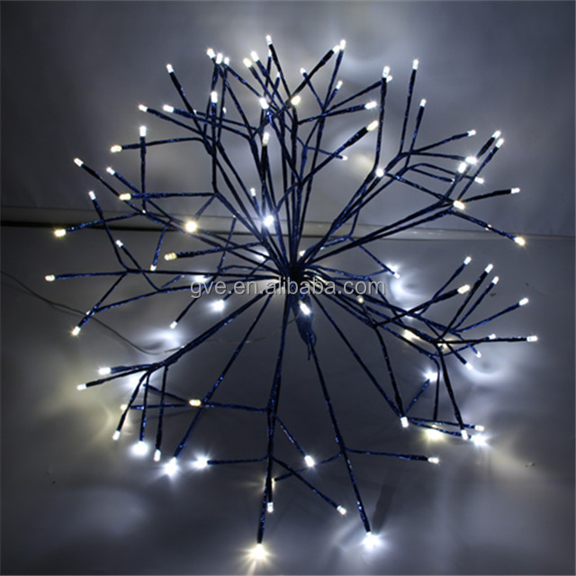 Nice Hot selling christmas indoor and outdoor decoration waterproof blue exploding star led light