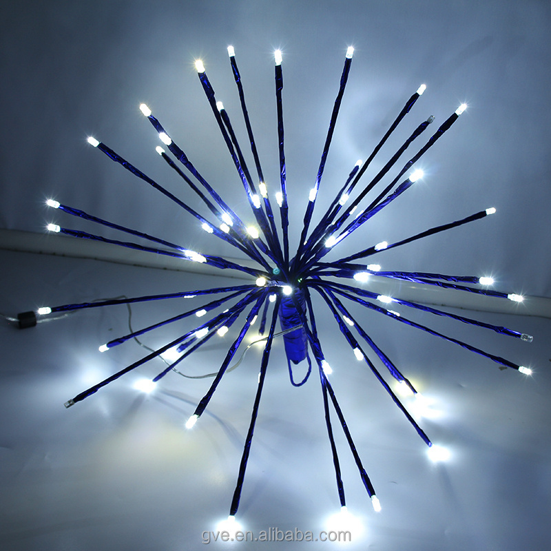 Nice Hot selling christmas indoor and outdoor decoration waterproof blue exploding star led light