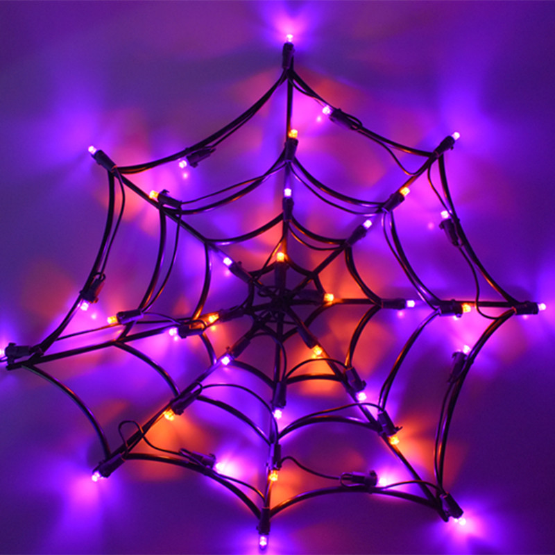 halloween trick or treat battery operated acrylic pumpkin string lights orange Halloween light