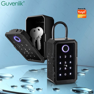 Guvenlik Faraday Box For Car Keys Security Electronic Digital Fingerprint TTlock Tuya Smart Key Lock Box