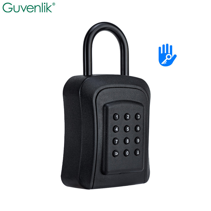 Outdoor Wall Mounted Metal Safe Key Storage Box Biometric Electronic Digital WiFi TTlock Tuya Smart Key Lock Box