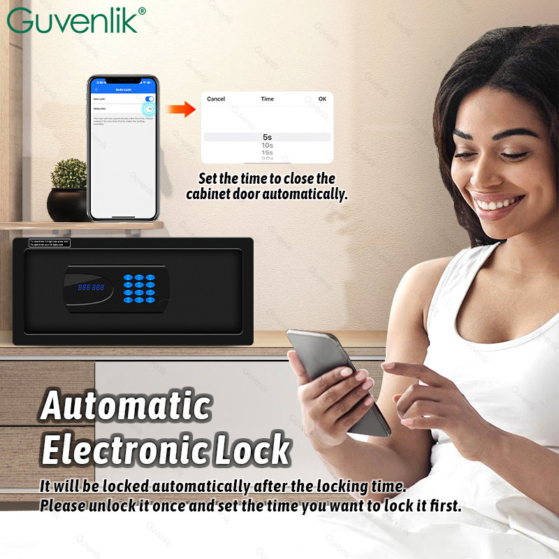 Guvelink TTlock Combination Lock For Safe Box Electronic Keypad Storage Safe Deposit Box Lock Money Safe Box With Lock