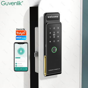 Guvenlik Smart Locker Lock Electronic TTLOCK APP Ble RFID Fingerprint Drawer Cabinet Lock With Touch Keypad Password