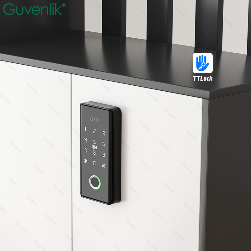 TTlock Remotely Control Factory Delivery Smart Fingerprint Digital Cabinet Lock Smart Lock Manufacture Smart Lock Deadbolt