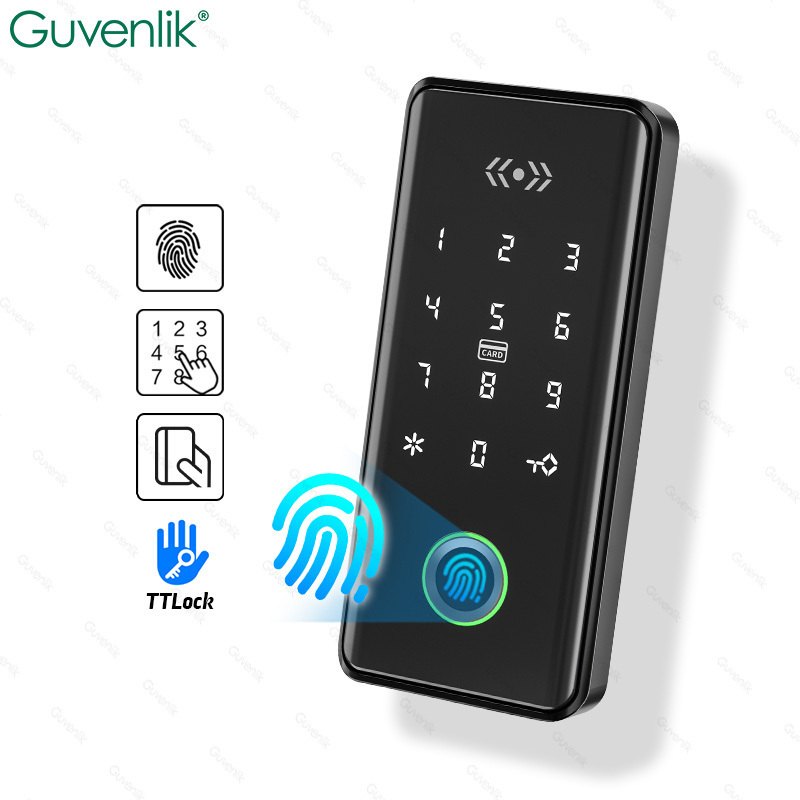 TTlock Remotely Control Factory Delivery Smart Fingerprint Digital Cabinet Lock Smart Lock Manufacture Smart Lock Deadbolt