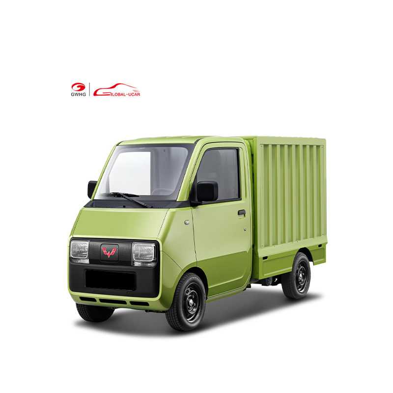 2023 Freight Micro Electric Car Wuling E10 Ev Electric Mini Pickup Truck With Cargo Box