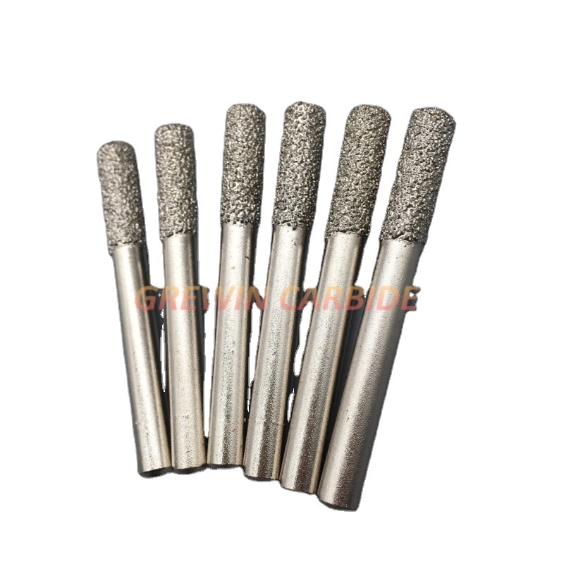 Good Quality Sintering Granite Flat Head Drill Used CNC Router Bit Diamond Engraving Bits