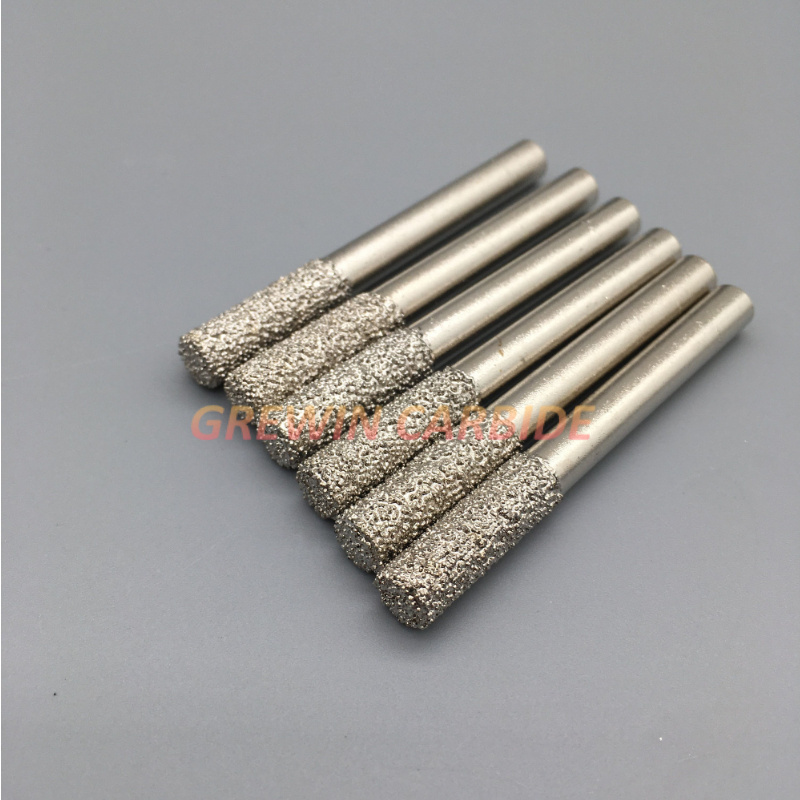 Good Quality Sintering Granite Flat Head Drill Used CNC Router Bit Diamond Engraving Bits