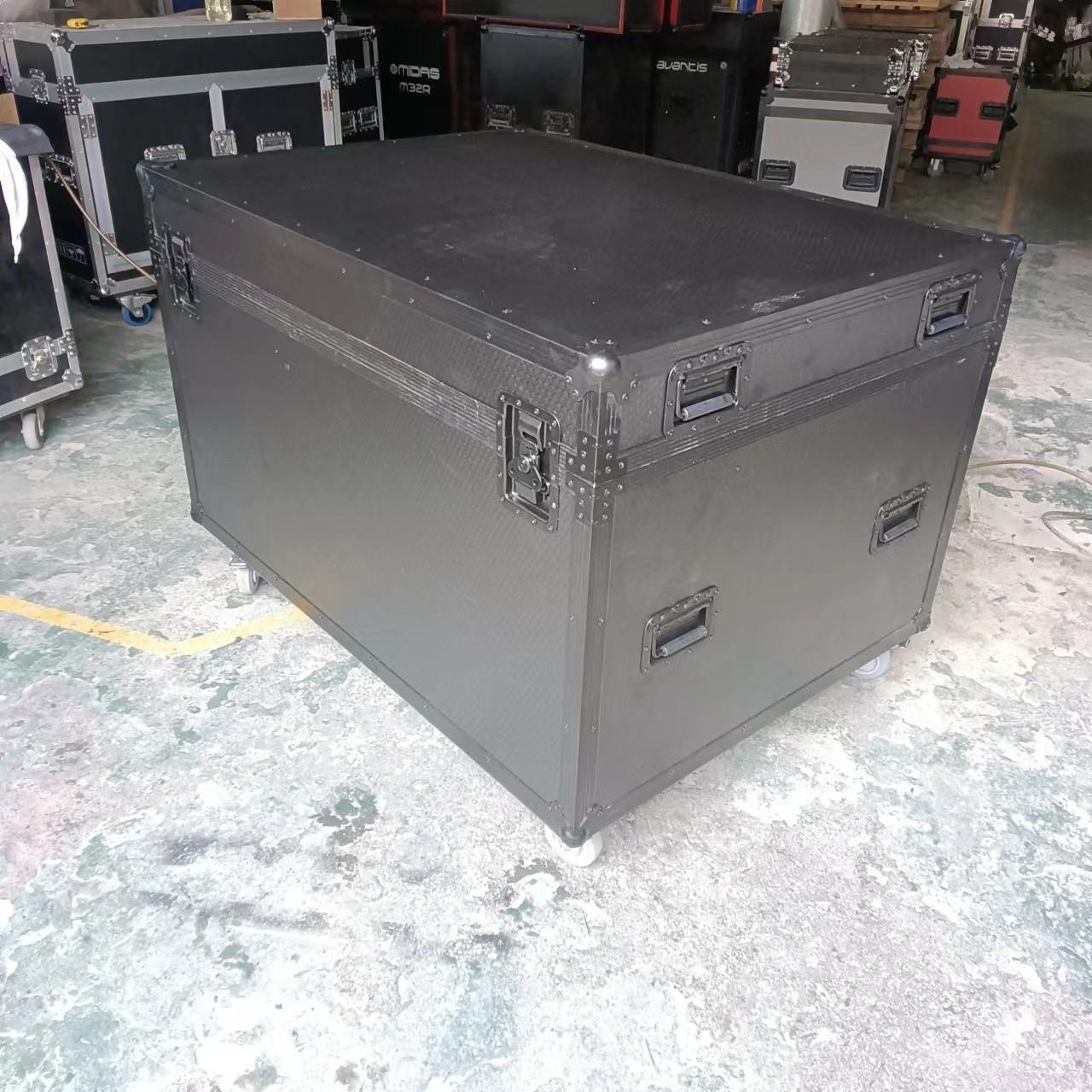 Large Hardware Drum Musical equipment Flight Cases/Drum Case With EVA Foam