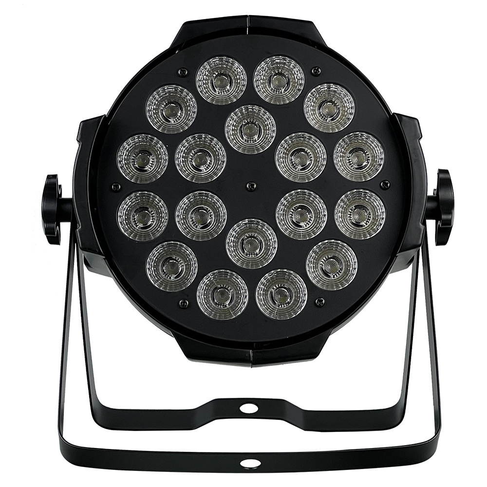 18x12W RGBW 4in1 led par 64 can stage light Powercon in out  Wedding LED wash parcan stage lighting