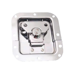 Flight case parts latch lock chrome plating aluminum case butterfly latch accessories