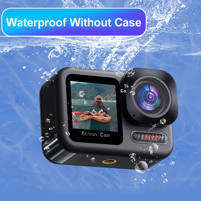 2024 New Products Outdoor 5K 4K 60FPS Vlogging  WiFi EIS Sports DV EIS Dual Screen Touch Waterproof Action Photographer Camera