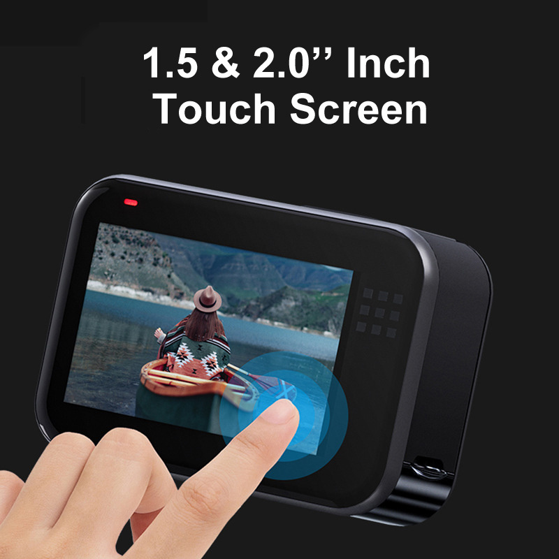 2024 New Products Outdoor 5K 4K 60FPS Vlogging  WiFi EIS Sports DV EIS Dual Screen Touch Waterproof Action Photographer Camera