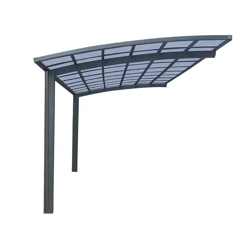 Strong Aluminum Structure Carport Free Standing Polycar Bonate Roofing Car Parking Tent Metal Frame Canopy