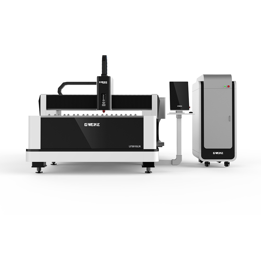 Gweike Factory price fiber laser cutting machine cnc 3000mm*1500mm factory price with CE