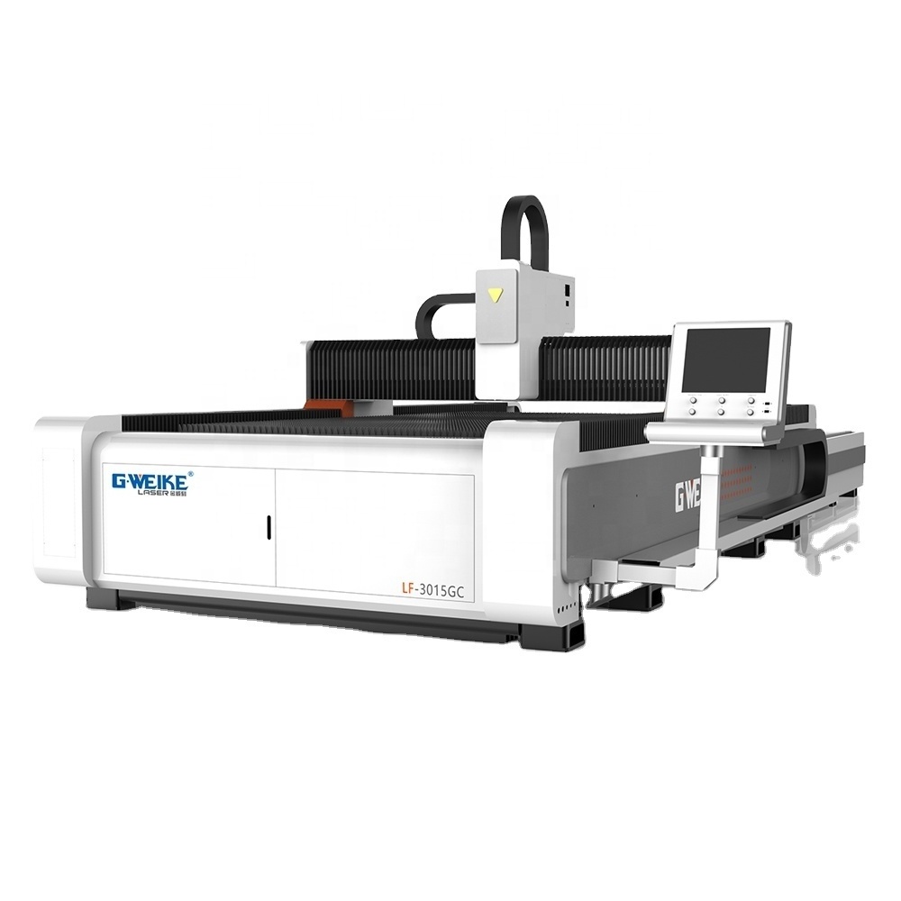 6000W LF3015GC 3000*1500 working area exchanged platform fiber laser cutting machine for stainless steel carbon steel