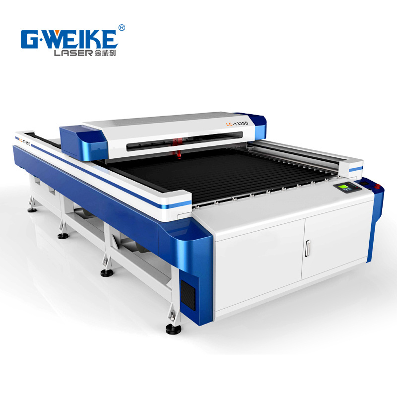 GWEIKE LC1325D 80W 100W 130W 300W CO2 laser cutting machine 1300mm*2500mm Large engraving area