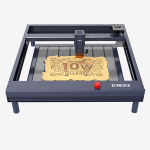 DIY Laser cutter with lightburn and rotary 400mm/s fast engraving speed for Acrylic Wood