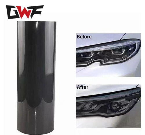 GWF Manufactures Photochromic Tpu TPH Car Headlight ppf Film Color Change Grey Protection Headlight Tint Film