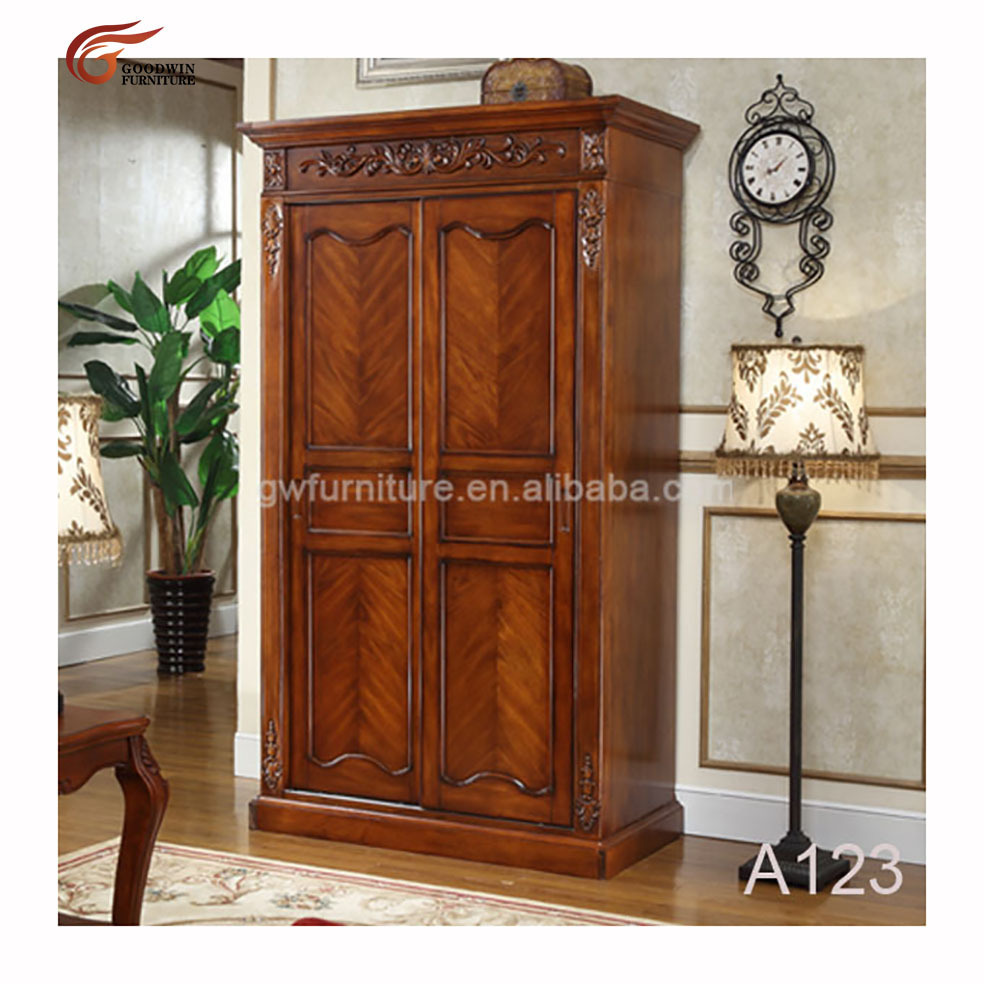 antique solid teak wood wardrobe