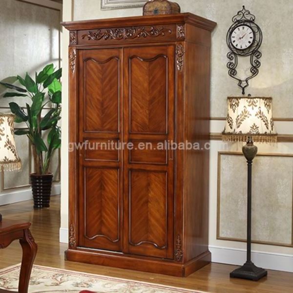 antique solid teak wood wardrobe