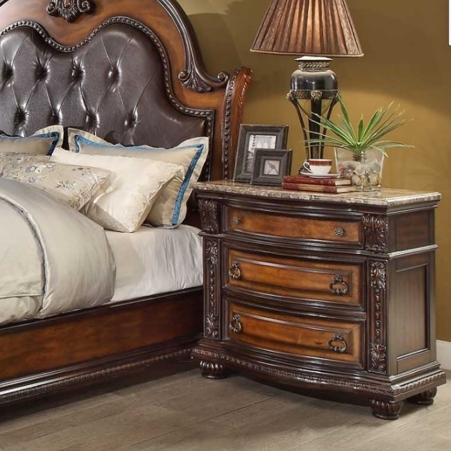 Classic King Size Bedroom Set European Style Hot Sell Royal Luxury Bedroom Furniture WA190