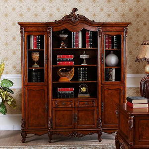 Goodwin Latest Design Factory Price Solid Wood Studying Room Furniture Studying Room Bookcase Bookshelf GMS51