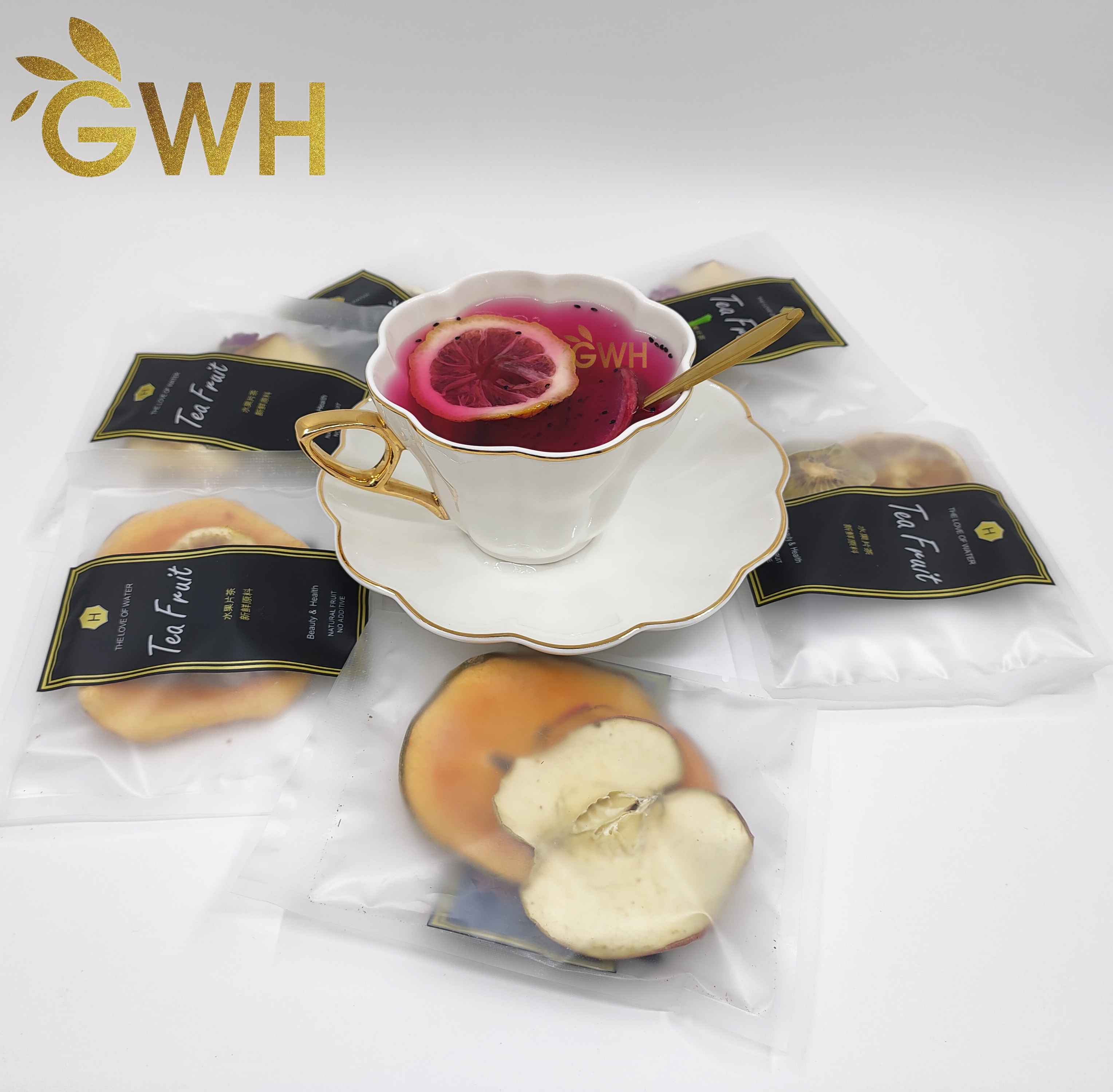 Customized Nutritious Pure Handmade Herbal Mixed Fresh Dried Fruit Tea for Skin Beauty