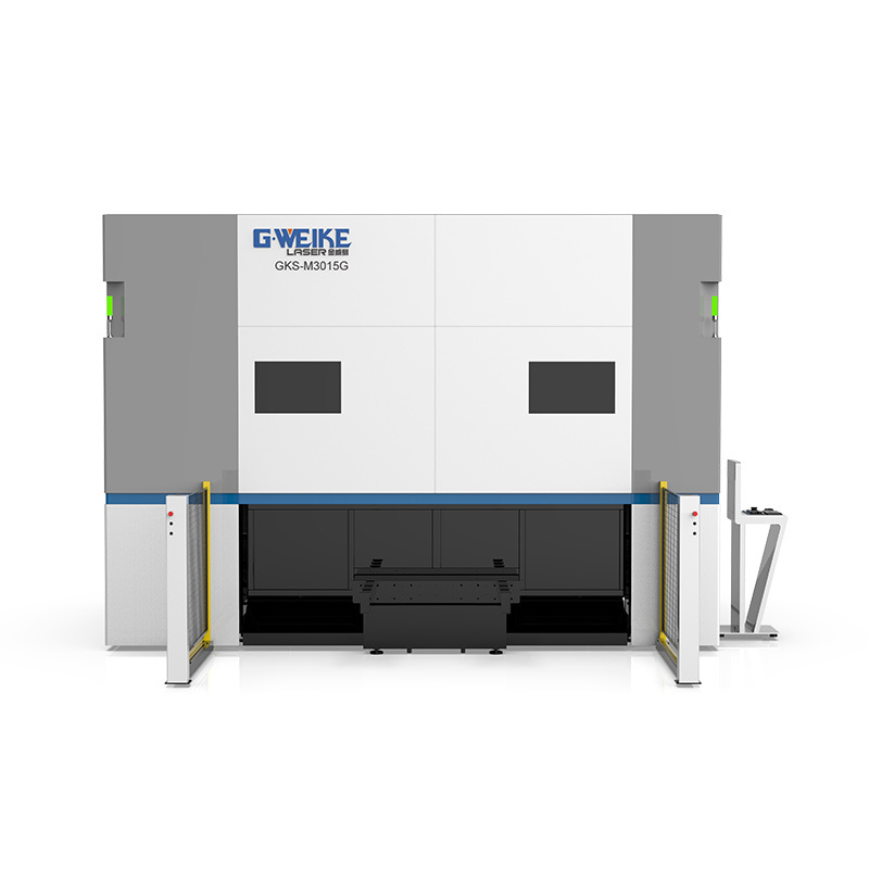 High Tech Price Gweike GKS-M3015G Metal Sheet 3015 Optical  fiber laser cutting machine