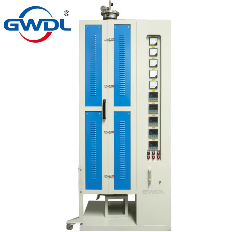 Multi-Heating zone Vertical Type Tube Furnace For film growth electrode test oxide crystal growth applications