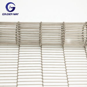 Food Grade High Quality Stainless Steel Metal Mesh Conveyor Belt For Bakery Cooling