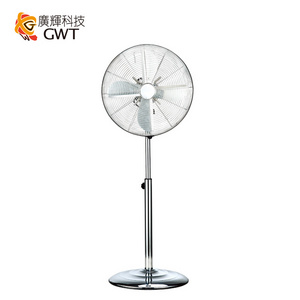 16 Inch Antique Classic Metal Stand Fan Chrome ventilador retro fan CE