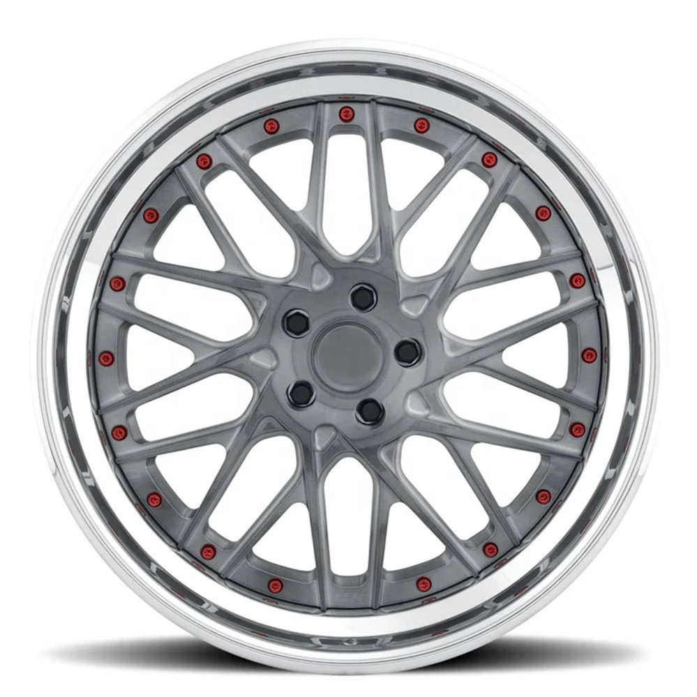 GVICHN Brand One to one custom forged alloy wheels 18 19 20 21 22 23 24 inch forged car wheel 3 piece