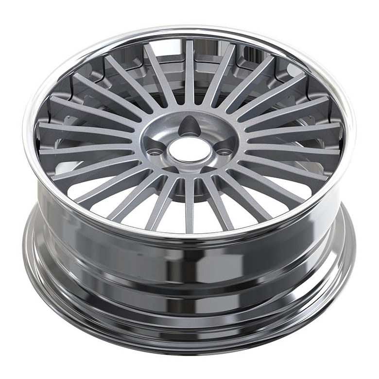 Customized Luxury Monoblock 2 Piece  5 hole  20 inch  Forged Alloy Wheels For High End Racing Cars Wheel