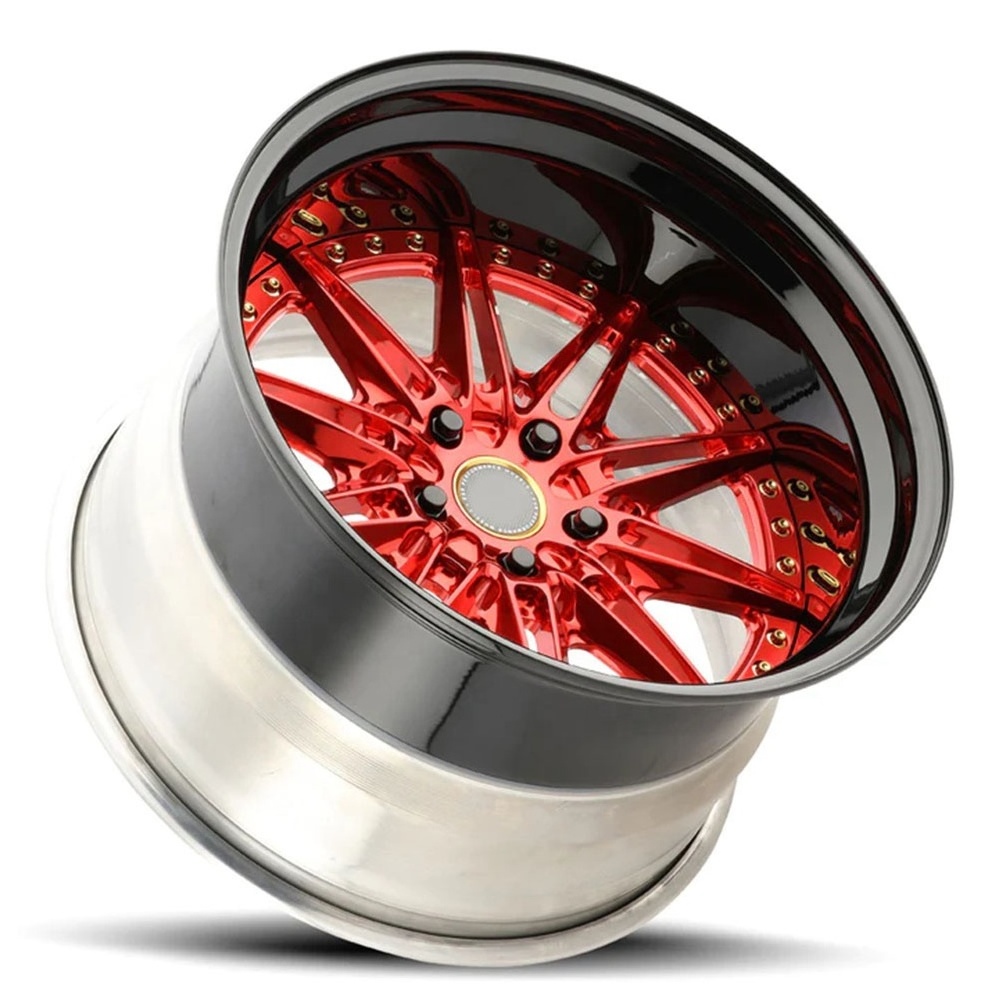 GVICHN Brand Factory direct sales forged alloy wheels 18 19 20 21 22 23 24 inch custom forged wheel 3 piece