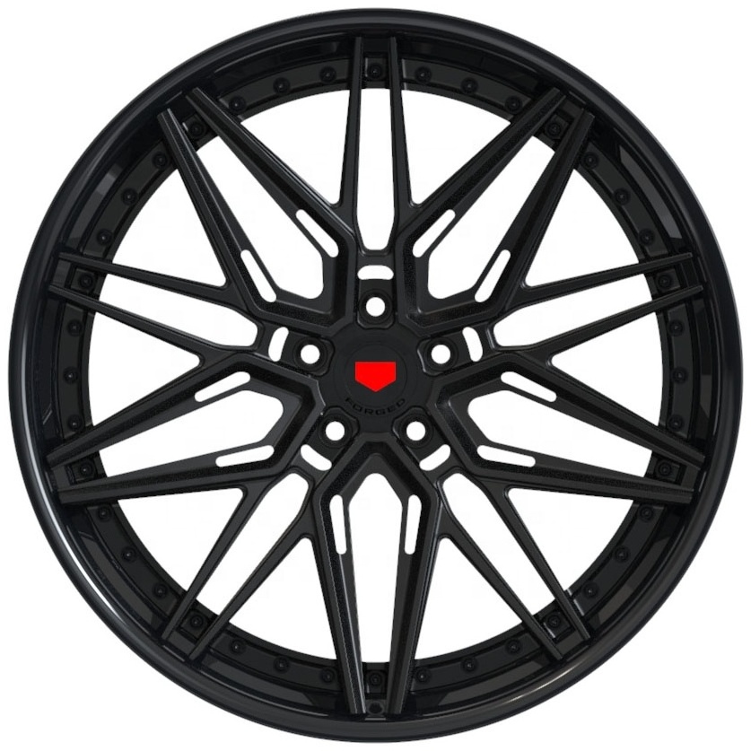 hot sell black 19 inch car alloy wheels 5x112 forged car wheels for BMW