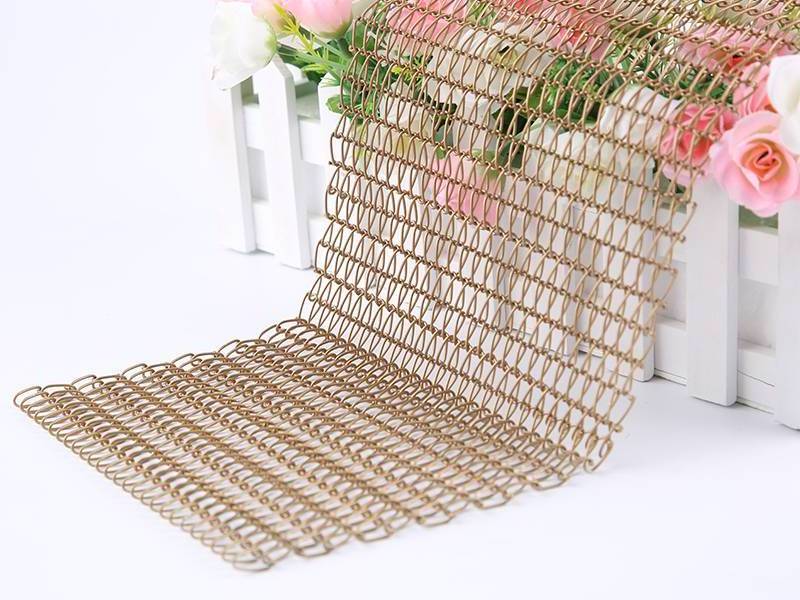 Decorative Aluminum Chain Link Metal Mesh Curtain Decorative Aluminum Metal Mesh Curtain  Chain Drapery Fabric