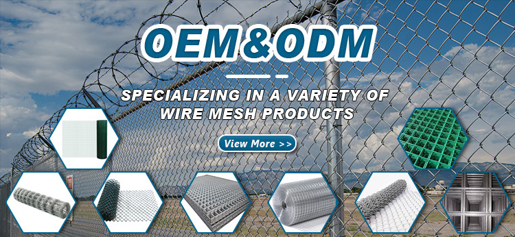 Wholesale Price Custom 1x1 Welded Wire Mesh Fence Panels Welded Wire Mesh Fence Panels For Rabbit Cage