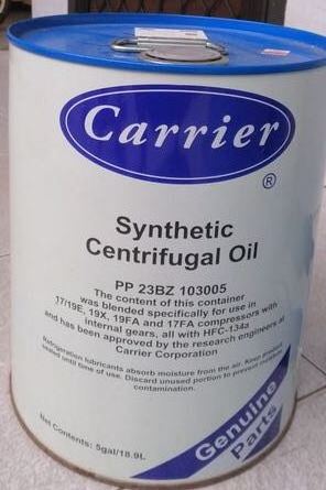 Original Genuine Carrier Synthetic Screw Compressor Oil PP23BZ103005 PP 23BZ 103005