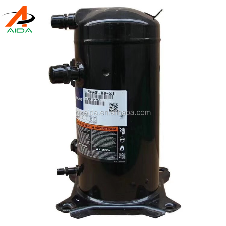 New original ZF Copeland Scroll Compressor ZF06KQE-TFD-551 for Low Temperature Refrigeration