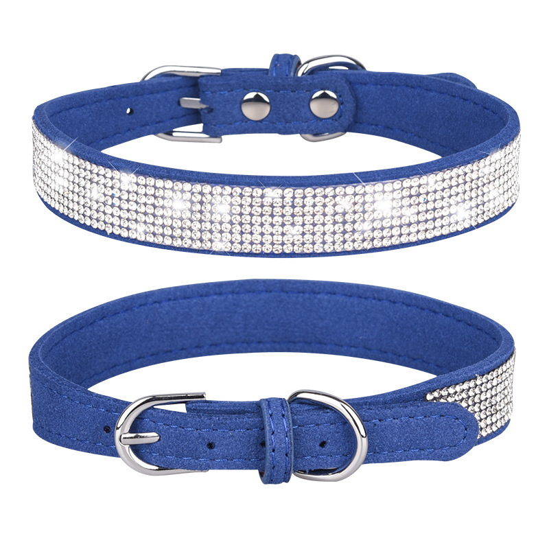 Luxury Dog Harness Leash Pet Collar Elegant Breathable Soft Dog Pet Collar