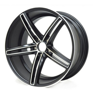 17/18/19 inch chrome star sport passenger car wheels 5 holes auto casting custom deep dish aluminum alloy  rim