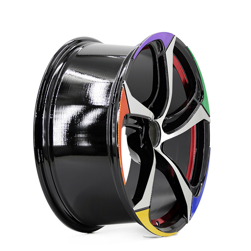 17/18/19  inch 2022 hot sale colourful sport wheels car aluminum alloy  passenger car wheel and rim for Civic Accord Golf