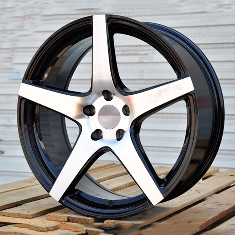 14 inch chrome star sport car wheels 5 holes auto chrome truck custom deep dish aluminum alloy wheel