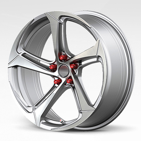 17 inch  6 holes custom five spoke wheel rims price offroad sport wheels car aluminum alloy steel rim