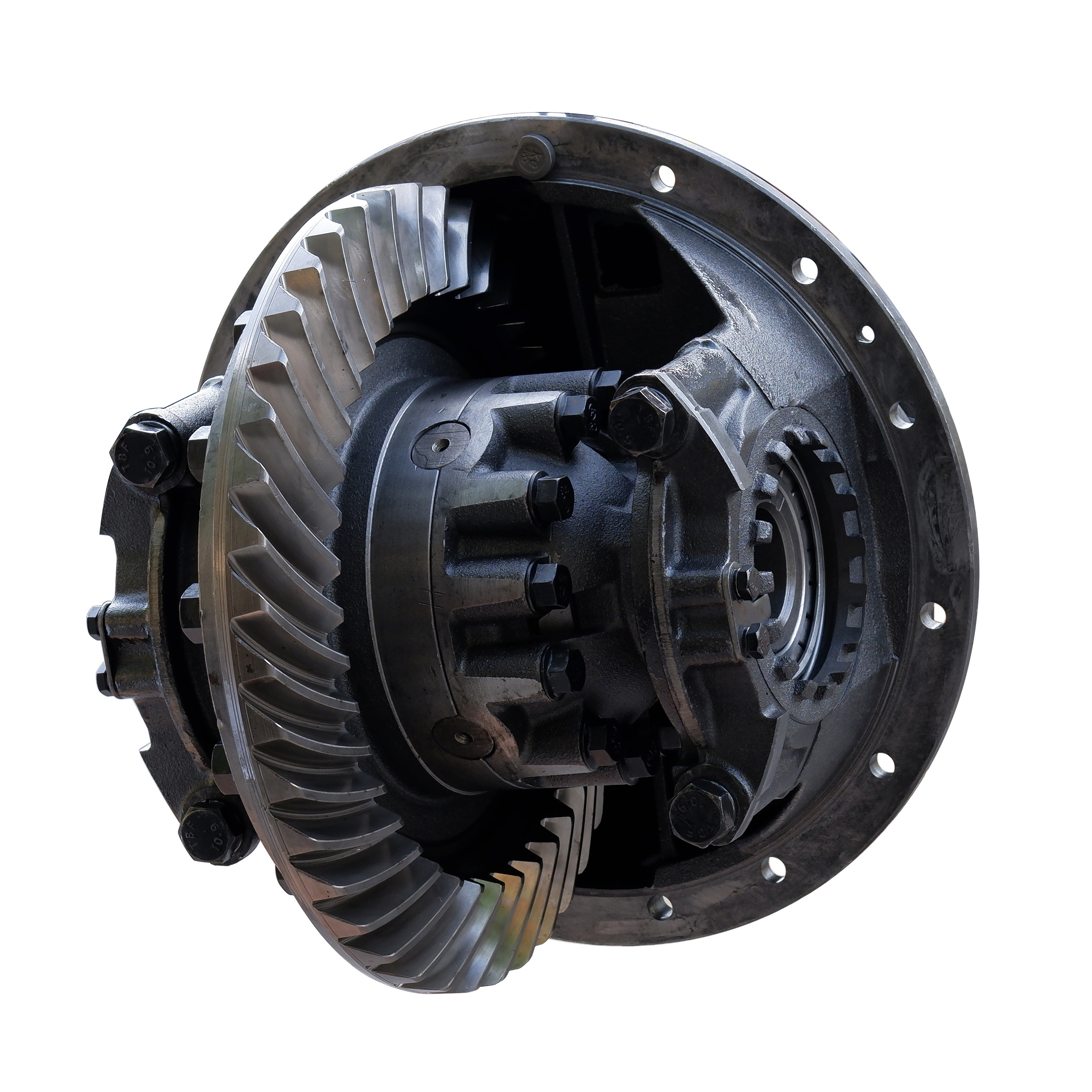 S106 02F839J-021 4.1  lever rear axle crown pinion gear pinion crown wheel chain drive differential for golden dragon yutong